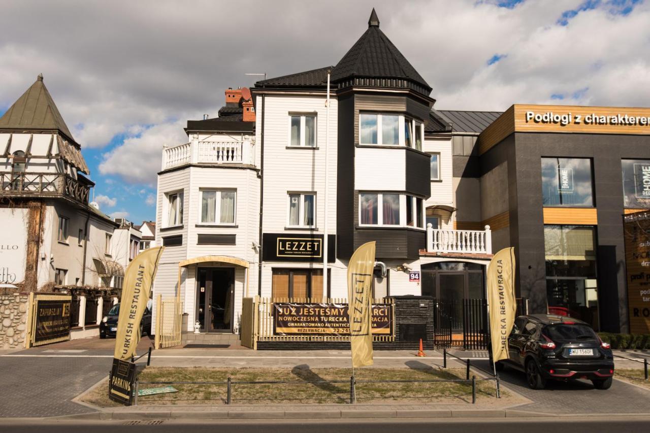 Lezzet Hotel&Turkish Restaurant Warschau Exterior foto